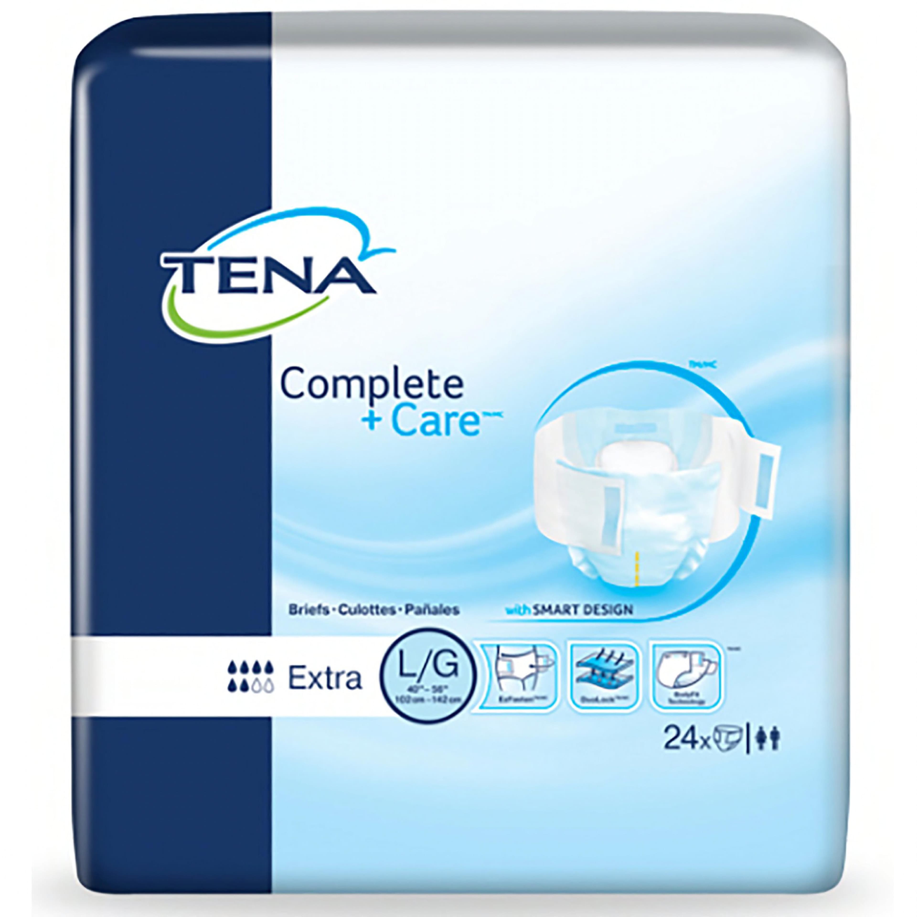 TENA® Complete +Care Underwear Large (LG) Brief 72/Case