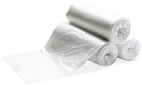 Can Liner 38X64 IN Clear Plastic 4MIL Roll 50/Roll