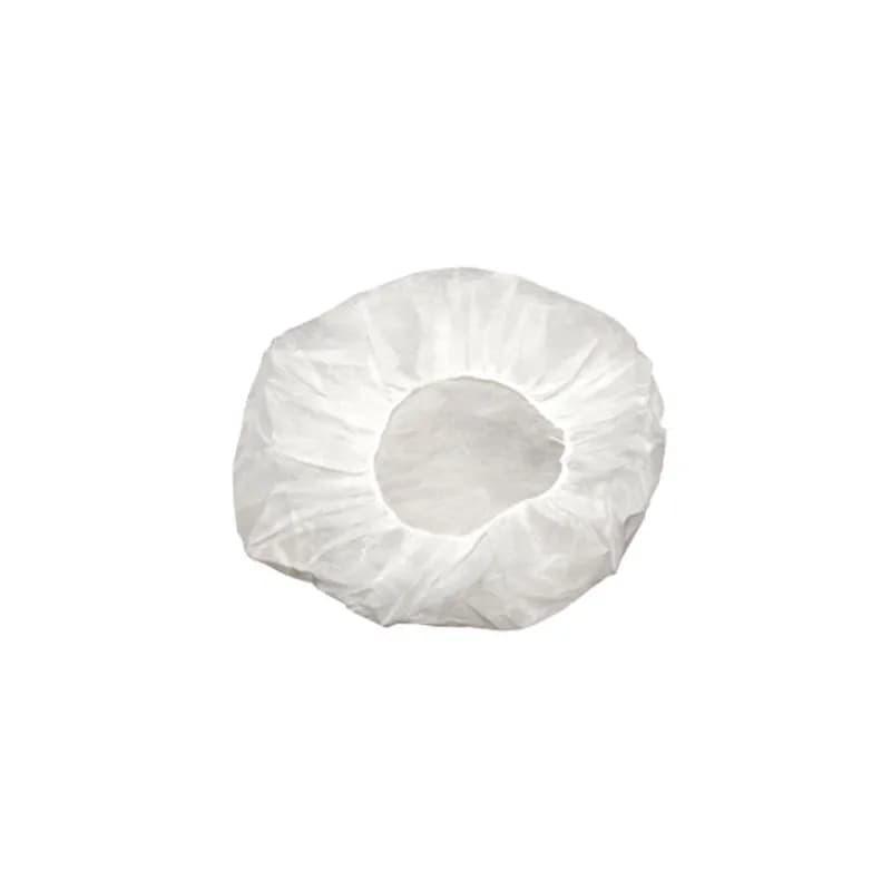 Bouffant Cap Hairnet 21 IN White PP Latex Free 1000/Case