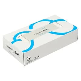 Heavenly Soft Facial Tissue 2PLY White Flat Box 100 Sheets/Pack 30 Packs/Case