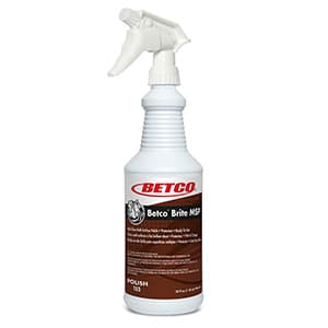 Brite MSP Lemon Polish 1 QT Multi Surface 1/Case