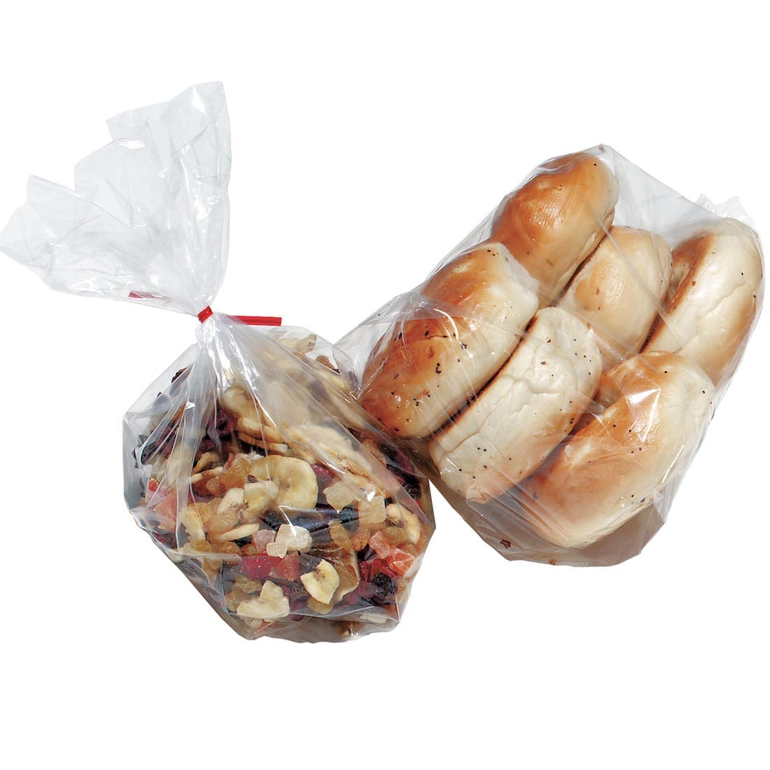 Bag 5X5X30 IN Low-Density Polyethylene (LDPE) 1MIL Clear With Open Ended Closure Gusset 1000/Case