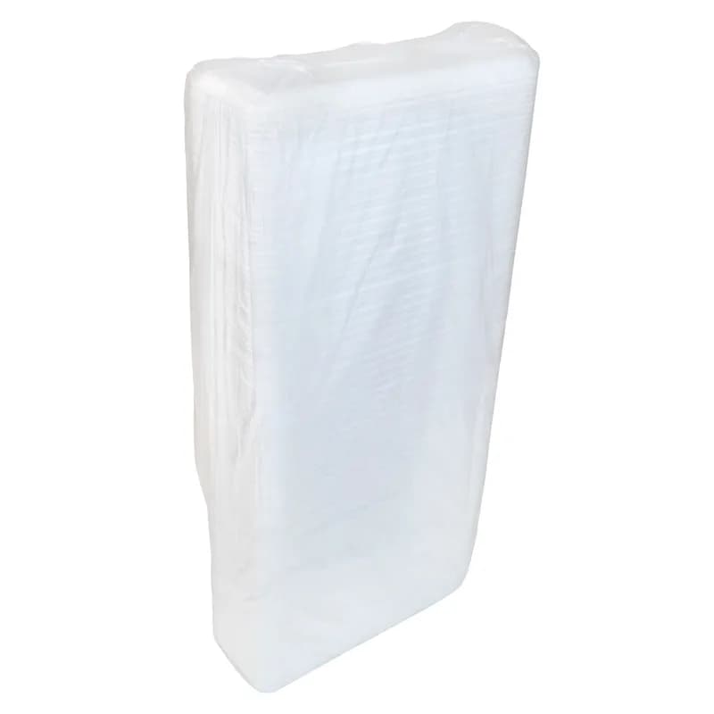 7S Supermarket Tray 14.625X5.625X0.67 IN Polystyrene Foam White Rectangle 250/Case
