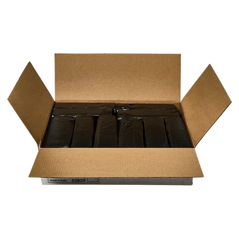 Victoria Bay Can Liner 30X37 IN Black Plastic 16MIC 500/Case