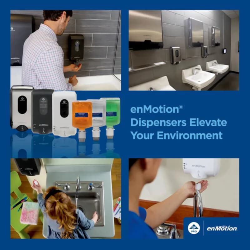 enMotion® Soap Dispenser Foam Silver Touchless For enMotion Gen2 1/Each