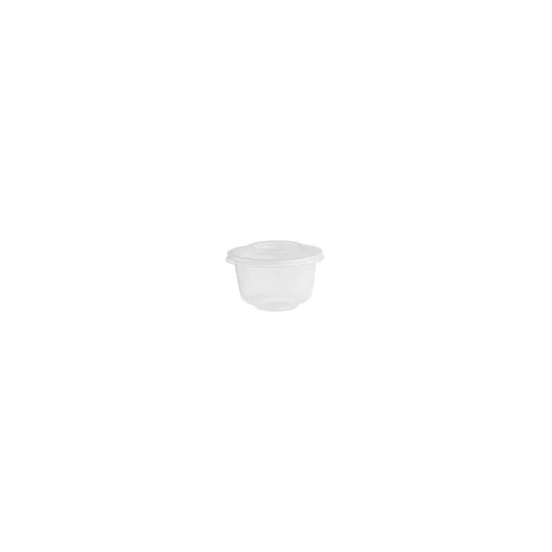 resq® Dessert Container Base & Lid Combo With Dome Lid 8 OZ PET Clear 600/Case