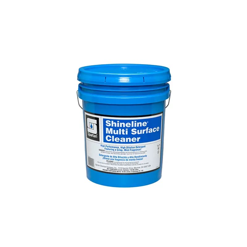 Shineline® Multi Surface Cleaner® Mint All Purpose Cleaner 5 GAL Multi Surface Alkaline Concentrate 1/Pail