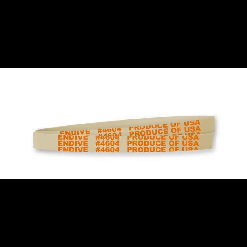 Endive Rubber Band 5.5X0.375 IN Rubber Latex White 1/Bag