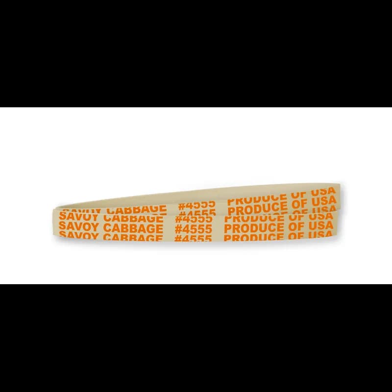 Savoy Cabbage Rubber Band #78 Rubber Latex White Orange 1/Bag