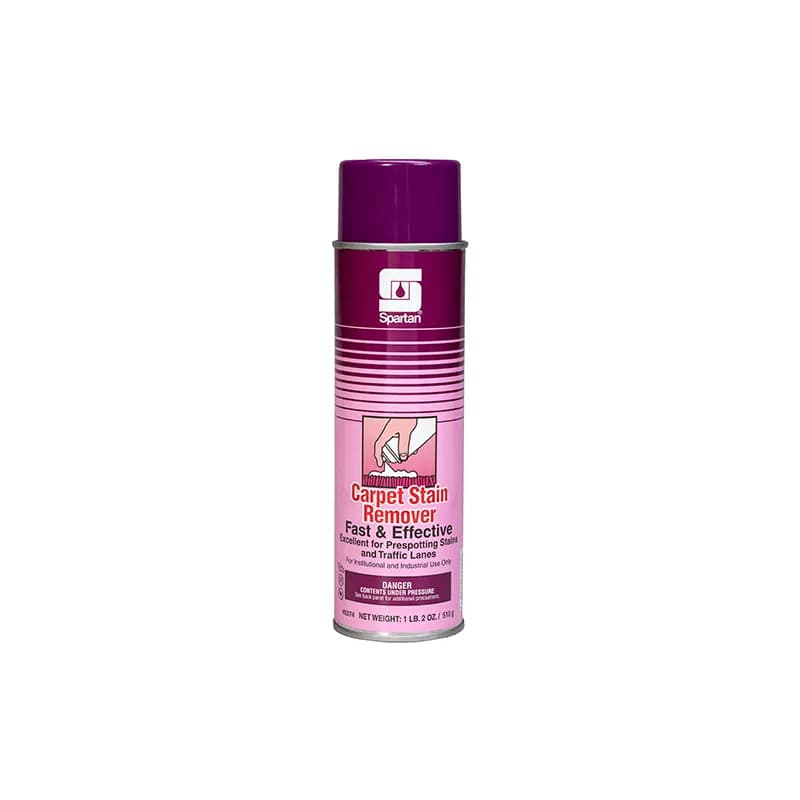 Carpet Stain Remover Mild Scent 20 FLOZ Alkaline Aerosol RTU 12/Case