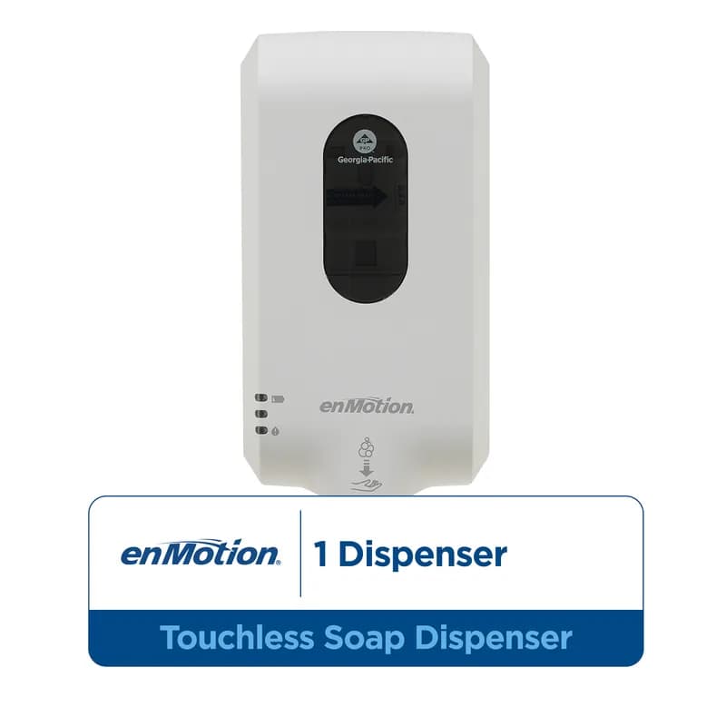 enMotion® Hand Sanitizer & Soap Dispenser Foam White Automatic Surface Mount For enMotion Gen2 1/Each