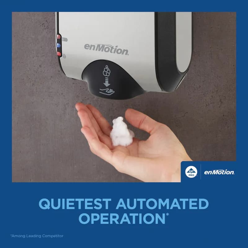 enMotion® Hand Sanitizer & Soap Dispenser Foam White Automatic Surface Mount For enMotion Gen2 1/Each