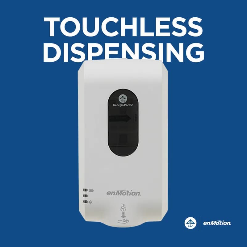 enMotion® Hand Sanitizer & Soap Dispenser Foam White Automatic Surface Mount For enMotion Gen2 1/Each