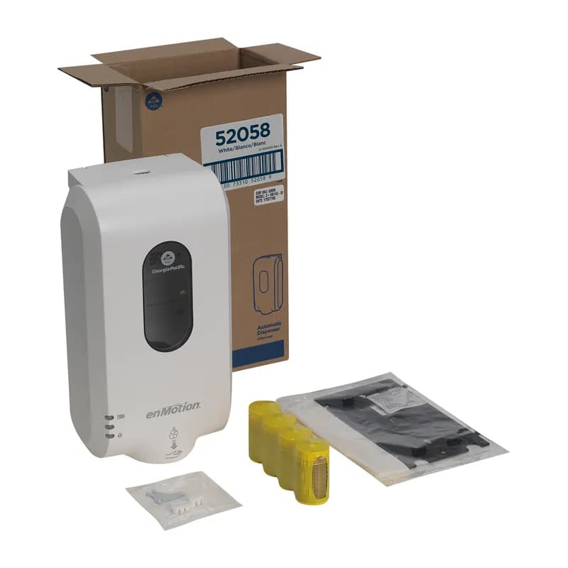 enMotion® Hand Sanitizer & Soap Dispenser Foam White Automatic Surface Mount For enMotion Gen2 1/Each