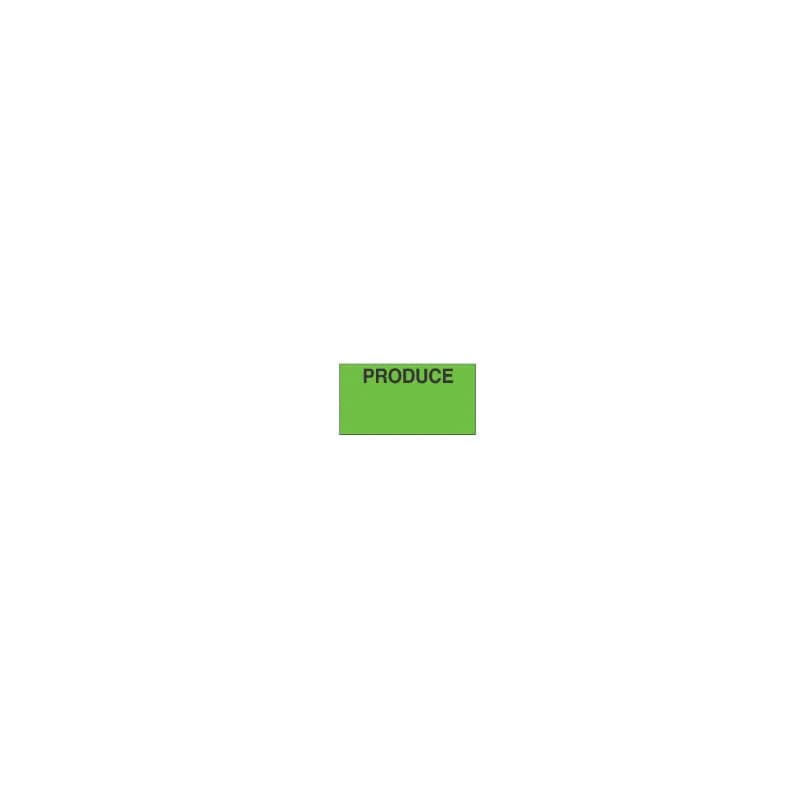 Monarch FEB134 1110 Produce Label Green 1063 Count/Roll 16 Rolls/Sleeve 15 Sleeves/Case