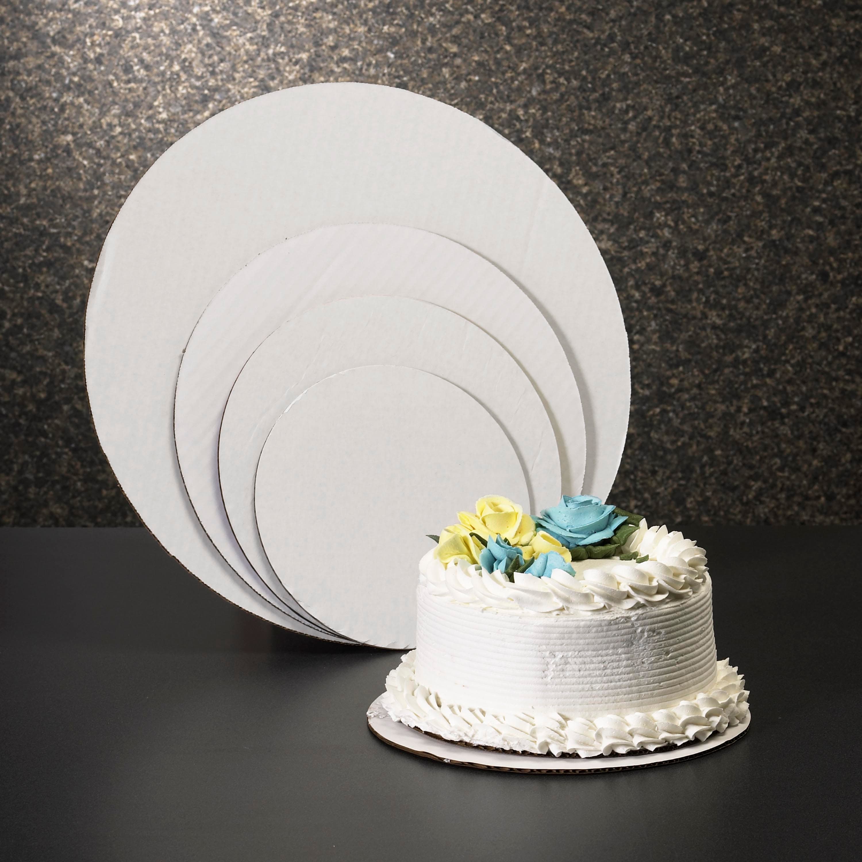 Cake Circle 3.5625 IN Paperboard White Grease Resistant 1000/Case