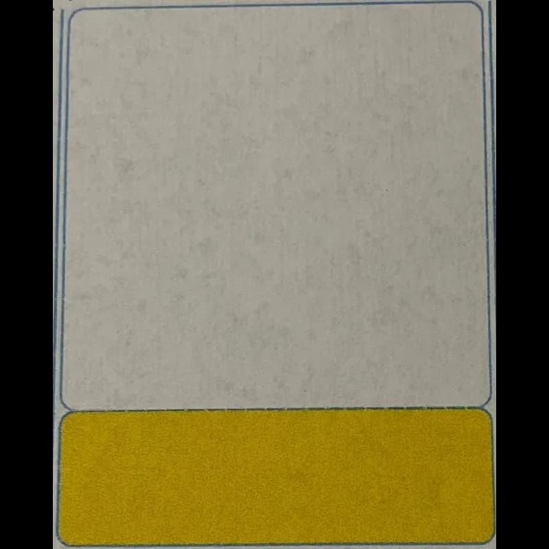 Coupon Label 3.3X3.3 IN Square 2800 Count/Pack 5 Packs/Case 14000 Count/Case