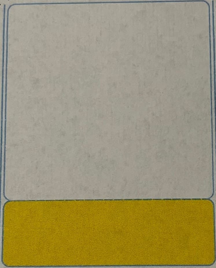 Coupon Label 3.3X3.3 IN Square 2800 Count/Pack 5 Packs/Case 14000 Count/Case