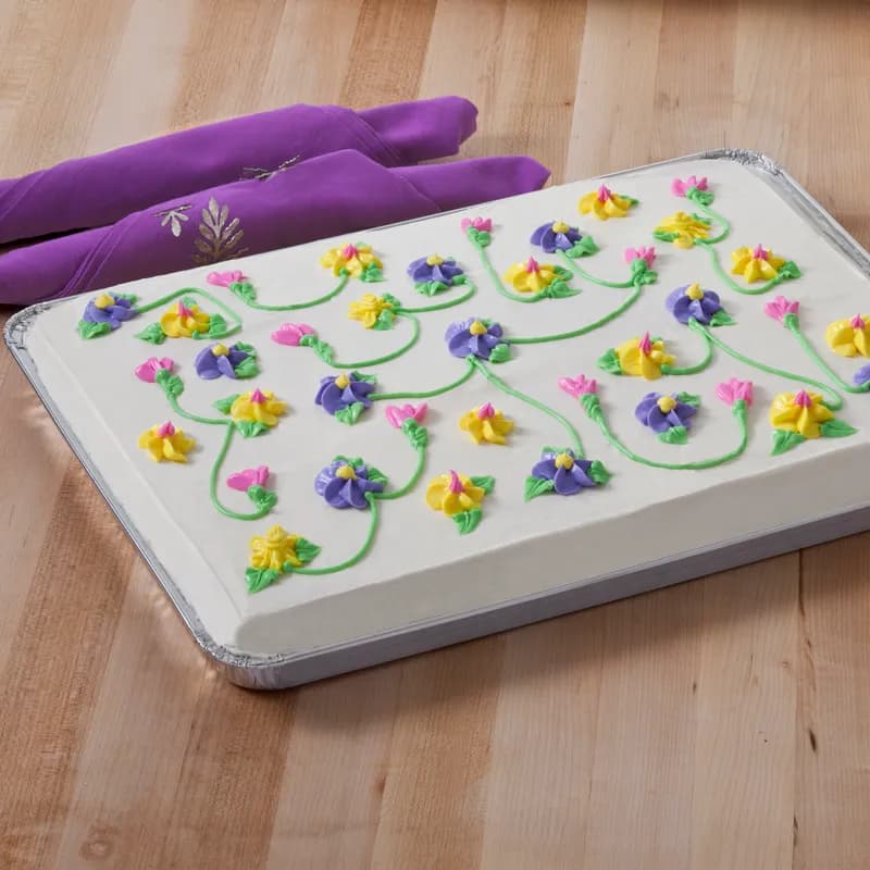 Cake Sheet Pan 24.25X16.25X1.25 IN Aluminum Rectangle 25/Case