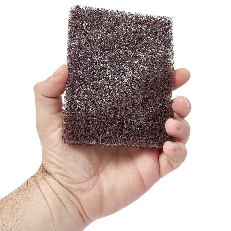 Victoria Bay Griddle Polishing Pad 4X5.25 IN Fiber 20/Case