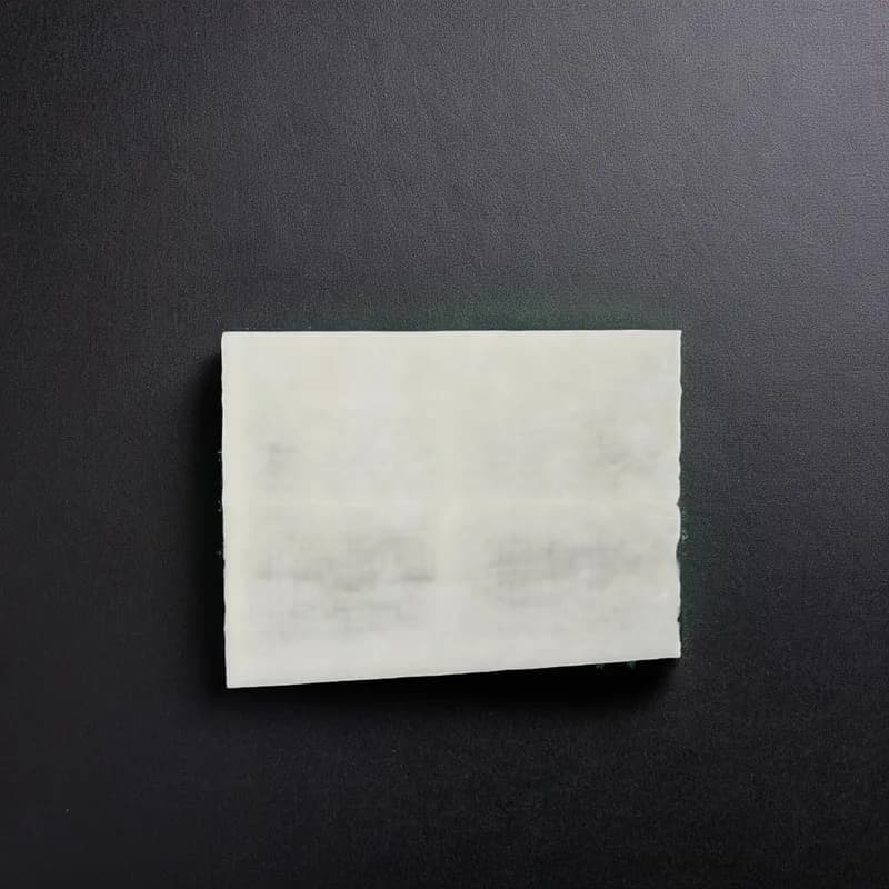 Victoria Bay Scouring Pad 6X9 IN Light Duty Fiber White 20/Case