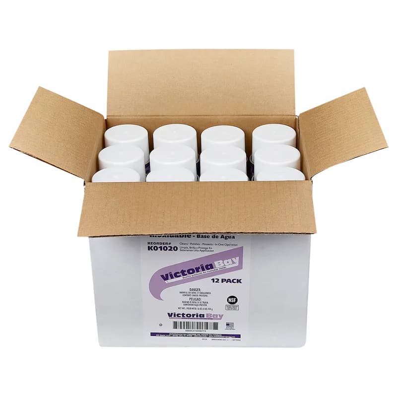 Victoria Bay WB Stainless Steel Cleaner 16 FLOZ 12/Case