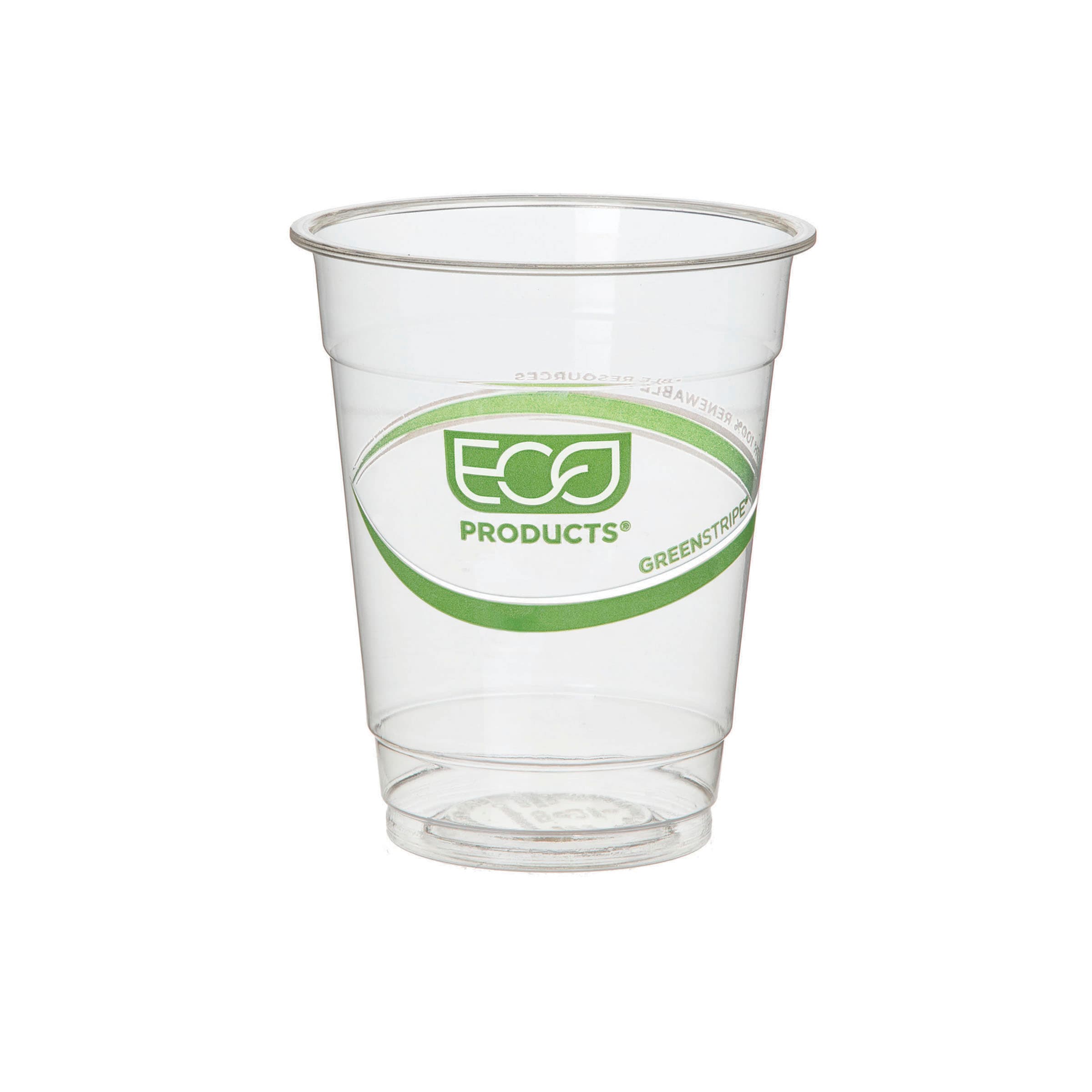 GreenStripe® Cold Cup 7 OZ PLA Clear 2000/Case