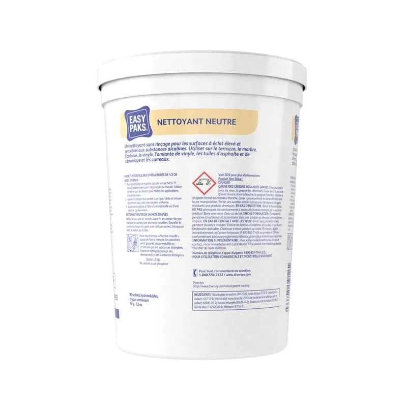 Easy Paks® Pine All Purpose Cleaner Neutral Powder RTU 90 Count/Pack 2 Packs/Case 180 Count/Case