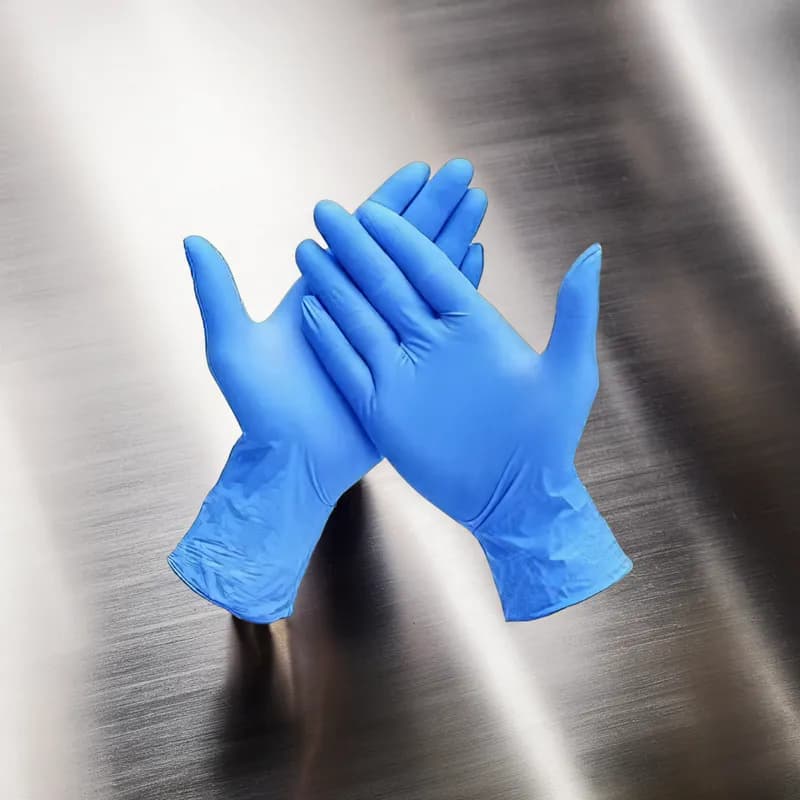 Examination Gloves Medium (MED) Blue 6MIL Nitrile 1000/Case