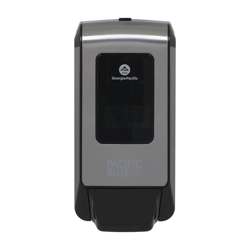 Pacific Blue Ultra™ Soap Dispenser 4.4X5.66X11.49 IN Silver Black Plastic 1/Each