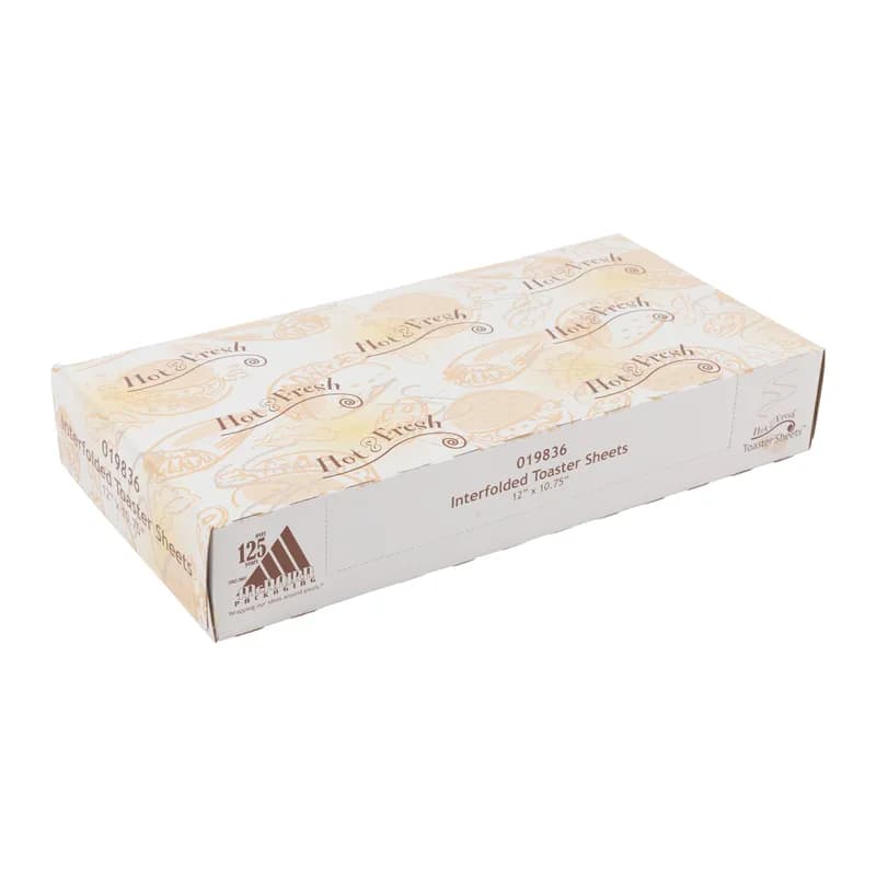 Hot & Fresh Toaster Sheet 12X10.75 IN Paper White 2400/Case