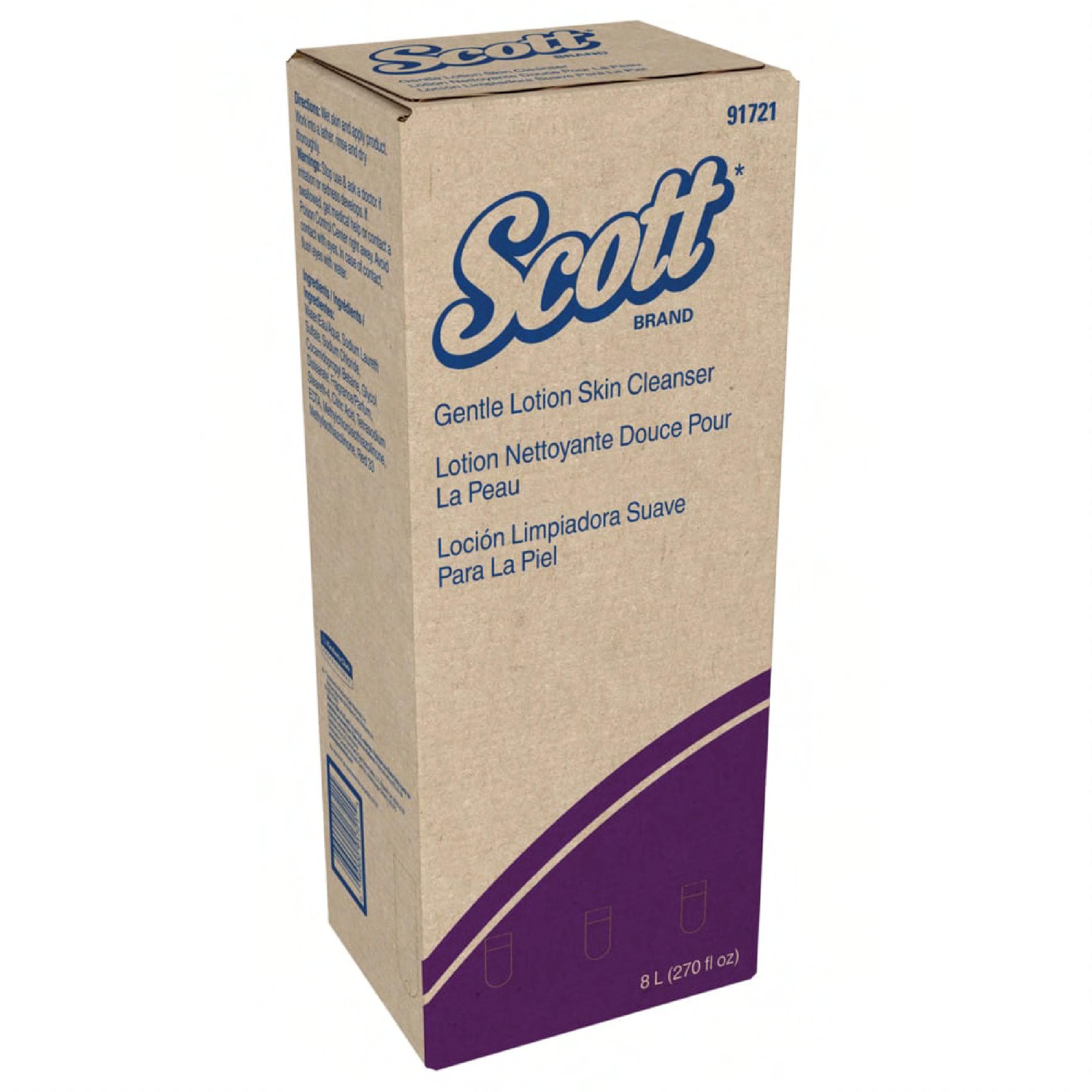 Scott® Hand Soap 8 L Floral Pink Lotion Gentle Bag-in-Box 1 Count/Pack 2 Packs/Case 2 Count/Case