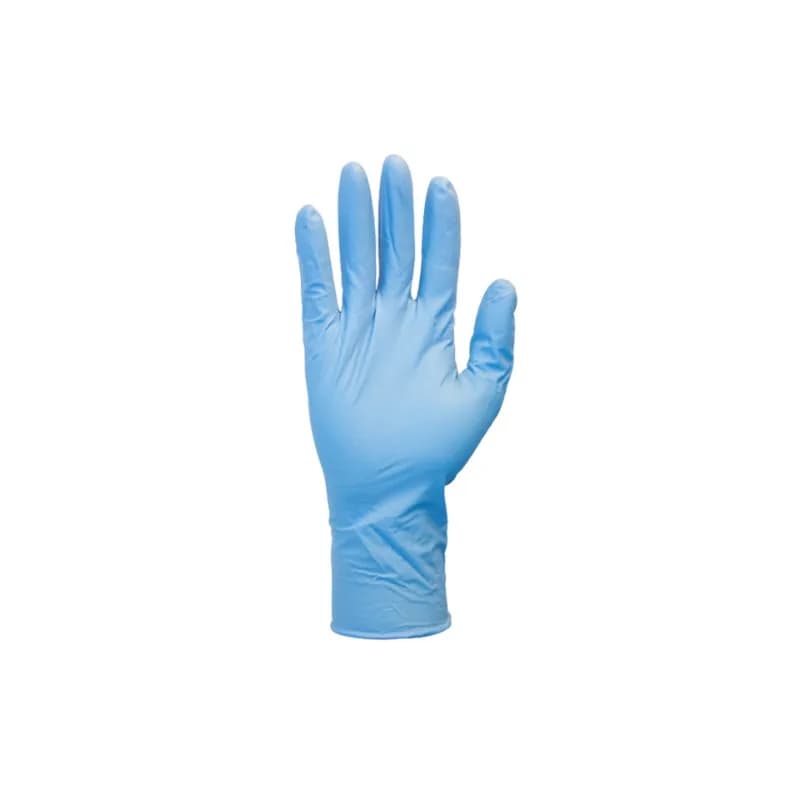 Safety Zone® Examination Gloves XL Blue Nitrile Rubber Disposable Powder-Free 50/Box
