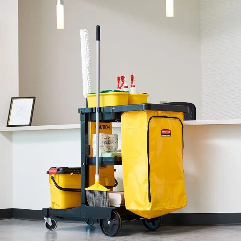 Sanitizing Caddy Yellow Plastic 10 Quart 1/Each