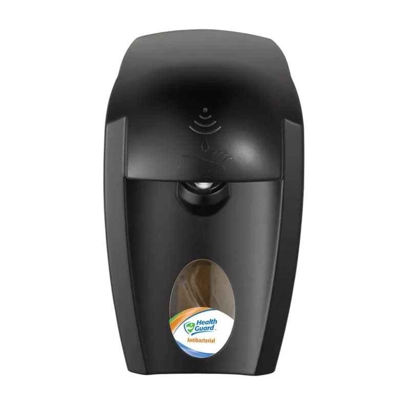 EZ Foam® Hand Sanitizer & Soap Dispenser Black Plastic Automatic Surface Mount 1/Each