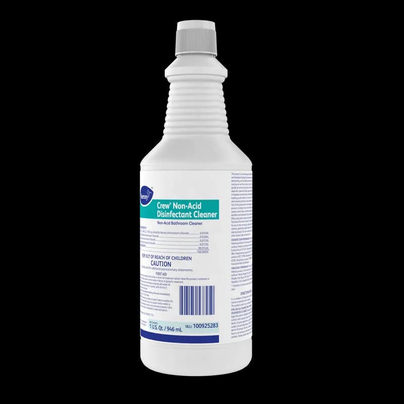 Crew® Fresh Scent Restroom Cleaner One-Step Disinfectant 32 FLOZ Multi Surface Neutral Liquid RTU Non-Acid 12/Case