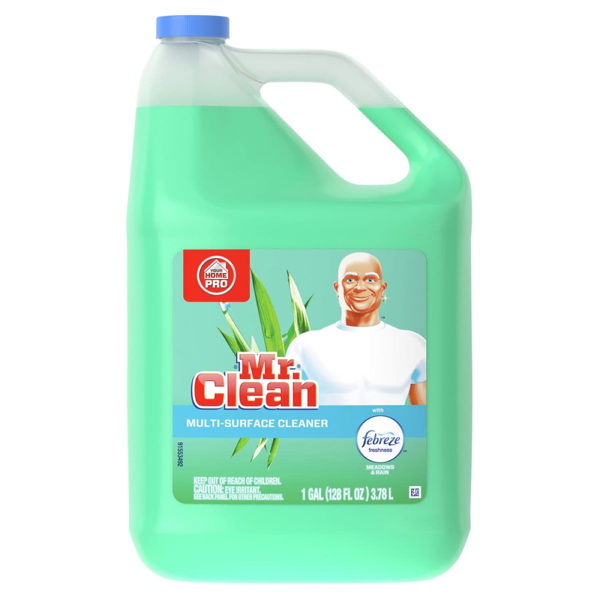 Mr. Clean® Febreze Meadows & Rain All Purpose Cleaner 128 OZ Multi Surface RTU 4/Case