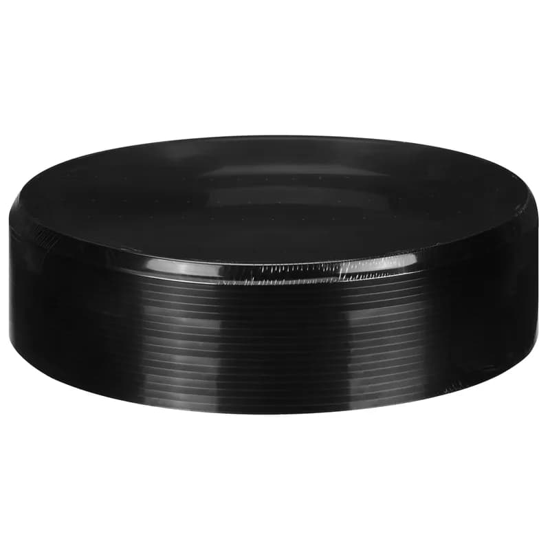 SturdiWare® Serving Tray Base 12X0.63 IN PS Black Round 36/Case