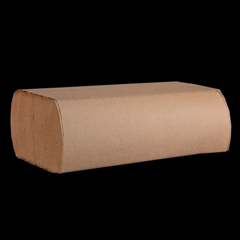 Marcal Pro Folded Paper Towel 10.25X8.26 IN Kraft Single Fold 334 Sheets/Pack 12 Packs/Case 4008 Sheets/Case