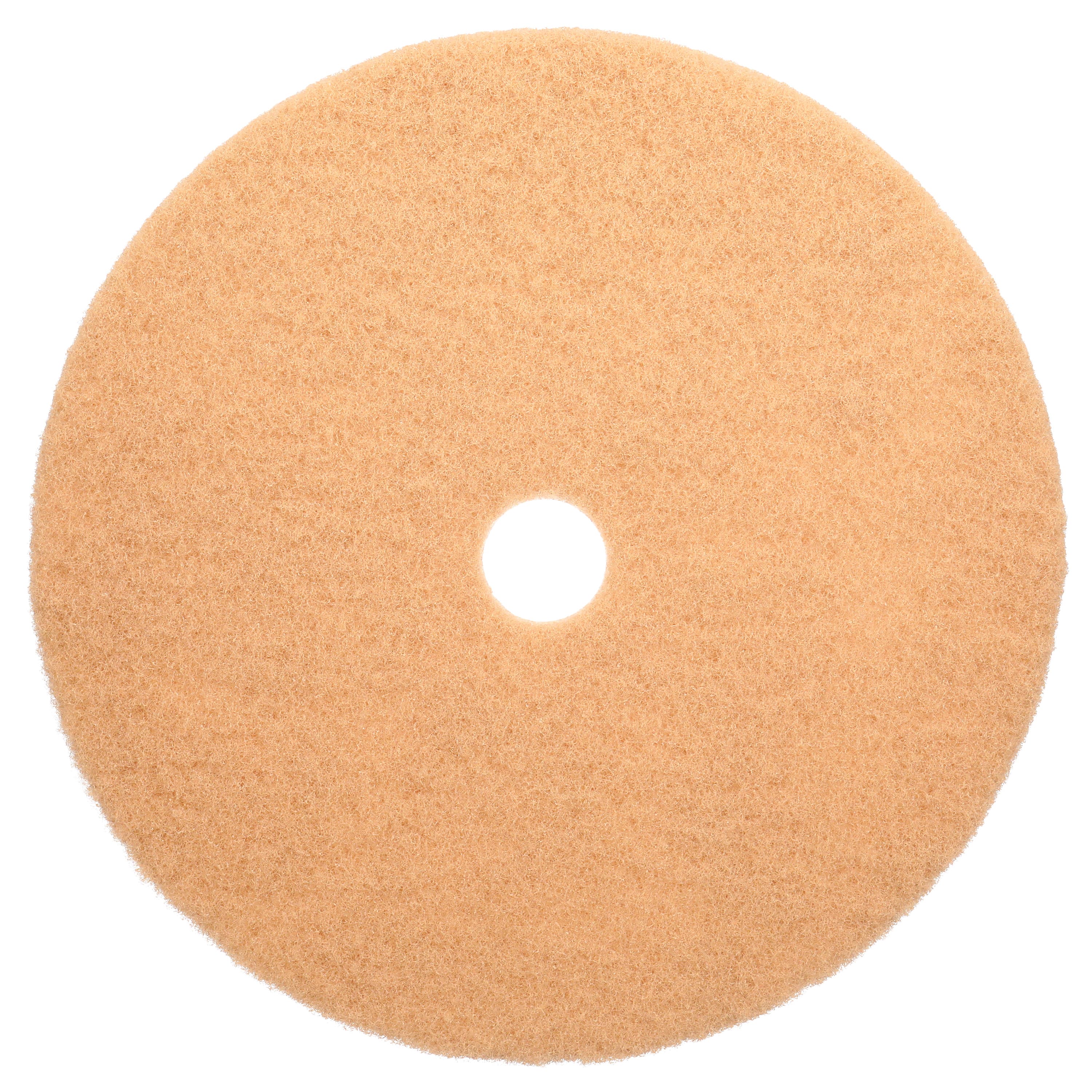 Niagara™ 3400N Burnishing Pad 27 IN Tan Synthetic Fiber 5/Case