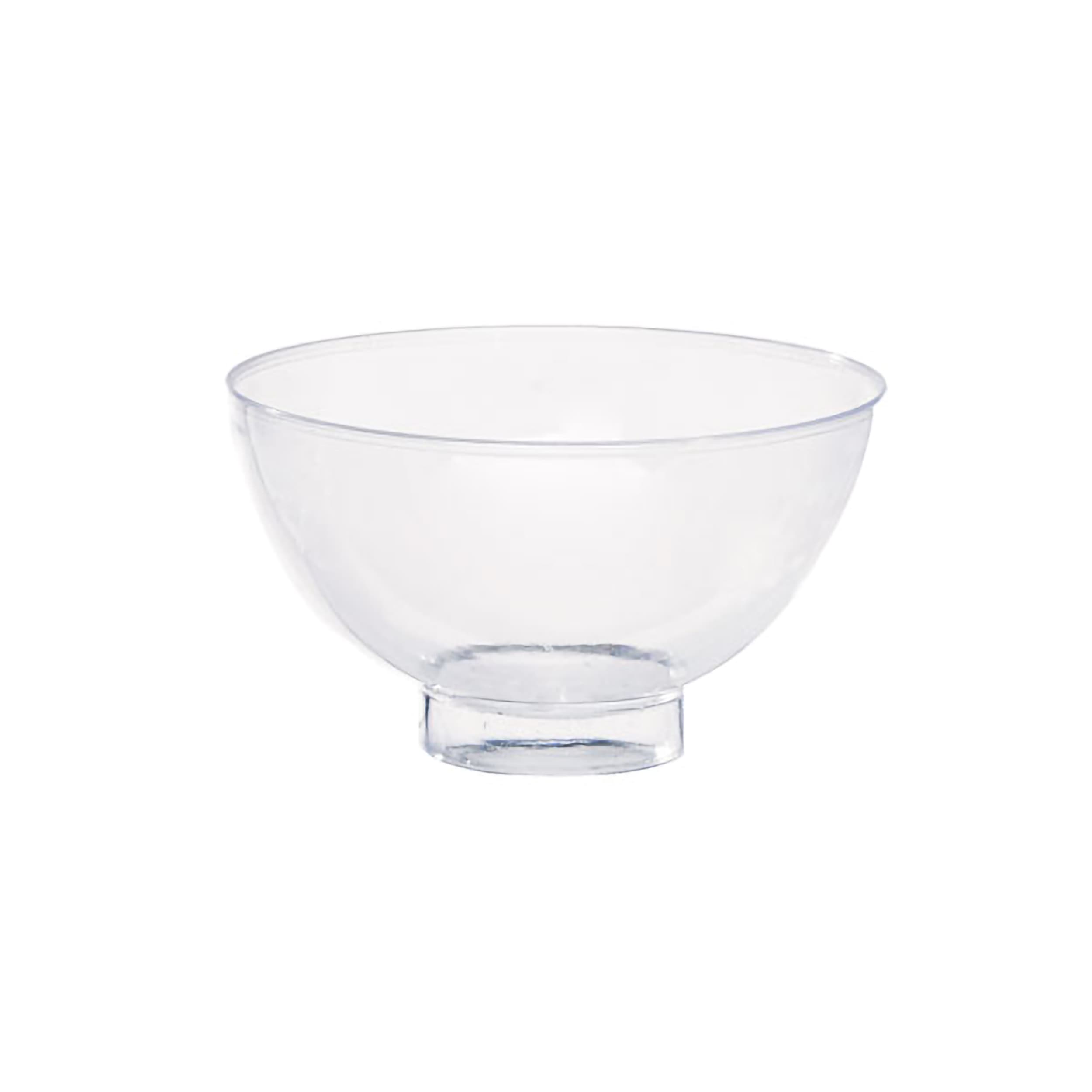 Bowl 2 OZ Plastic Clear Freezer Safe 12 Count/Pack 20 Packs/Case 240 Count/Case