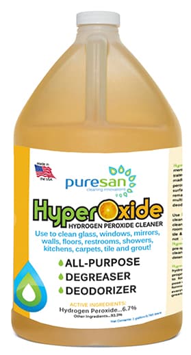 Hyper Oxide Orange All Purpose Cleaner 32 FLOZ Multi Surface Concentrate Peroxide 12/Case