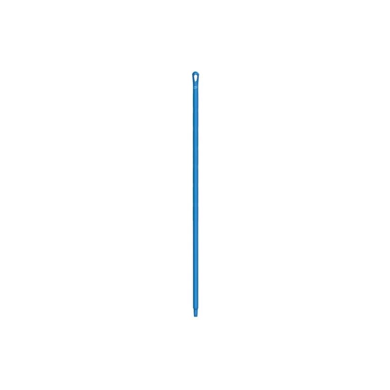 Vikan® Ultra Hygiene Multi-Purpose Broom 59.1X1.3X1.3 IN 59IN Blue PP Glass 1/Each