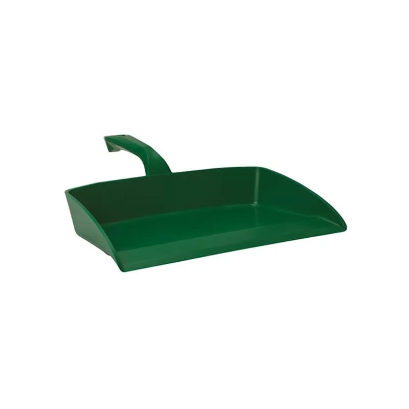 Vikan® Dust Pan 13X11.6X3.9 IN Green PP 1/Each