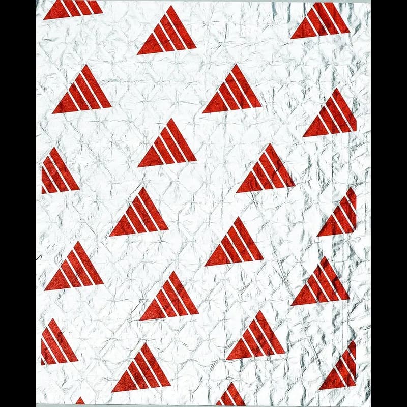 Insul Wrap™ Sandwich Wrap 10.5X13 IN Foil-Lined Paper Red Silver Red Sail Grease Resistant 2500/Case