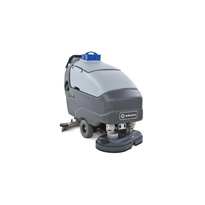 Advance Upright Scrubber 28IN Walk Behind 2 Discs With 312 AH AGM Batteries 1/Each