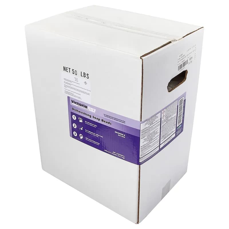 Victoria Bay Dishwashing Soap Beads 50 LB 1/Case