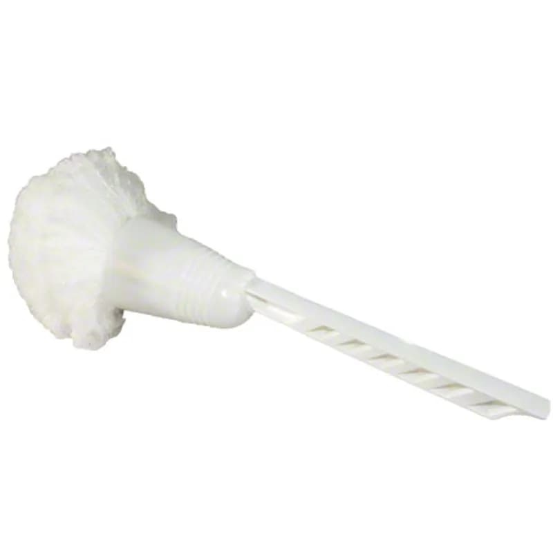 Toilet Bowl Mop Plastic Acrylic White Squeeze Cup 1/Each