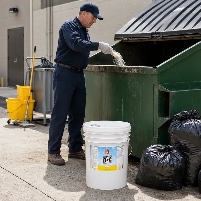 Dumpster & Trash Deodorant Lemon Granules 25 LB 1/Pail