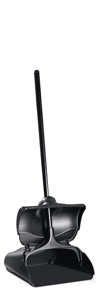 Lobby Dust Pan Black Plastic Cover 1/Each